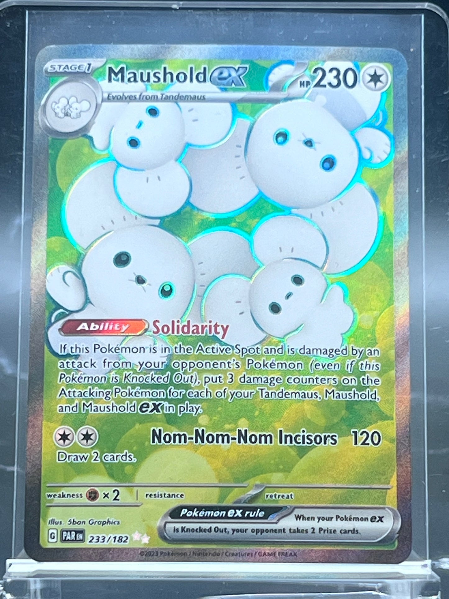 Maushold EX #233/182 β Ultra Rare β Paradox Rift β Near Mint (NM) β PokΓ©mon Card β Canada