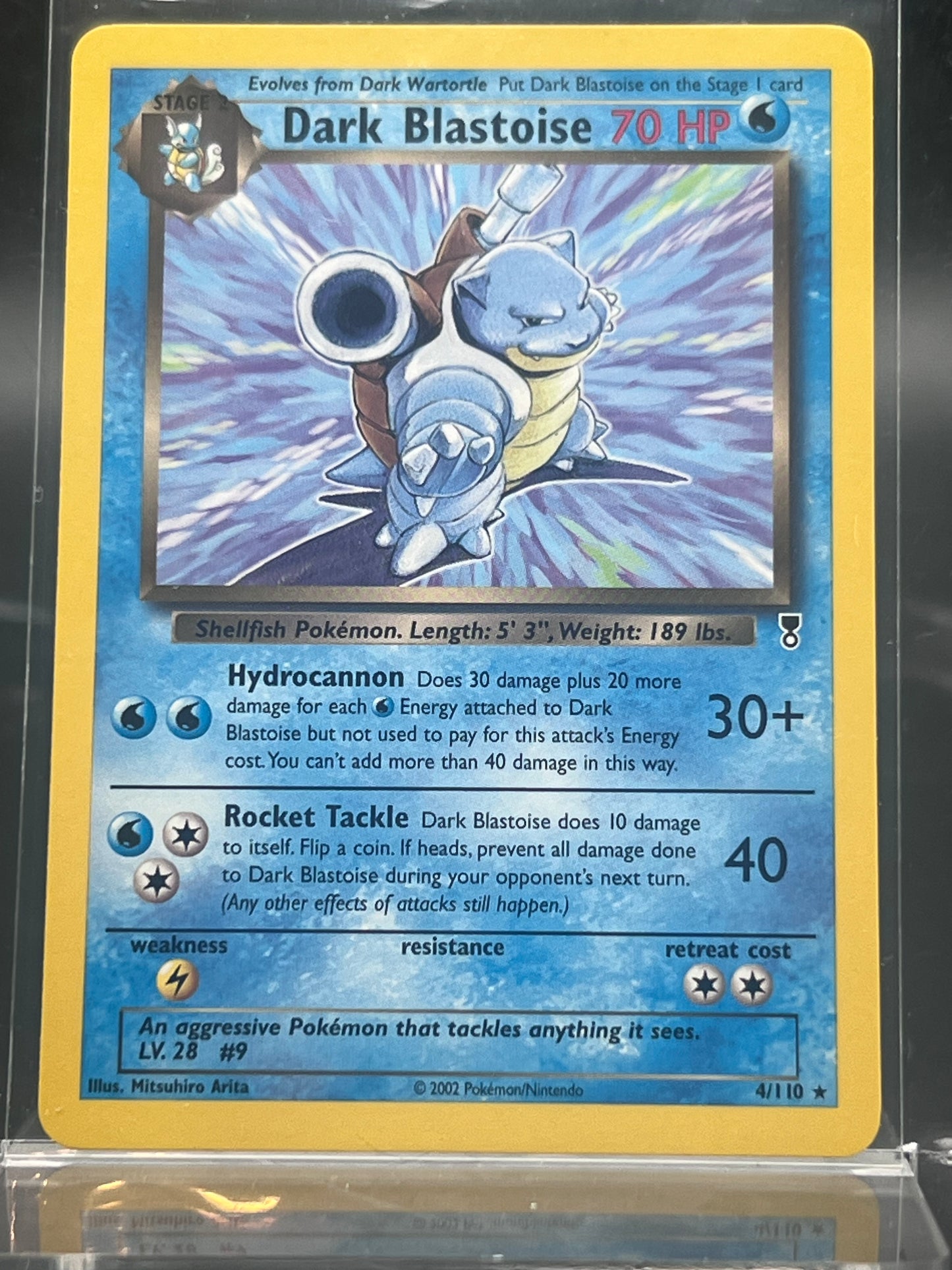 Dark Blastoise #20 – Rare – Team Rocket – Near Mint (NM) – Pokémon Card – Canada