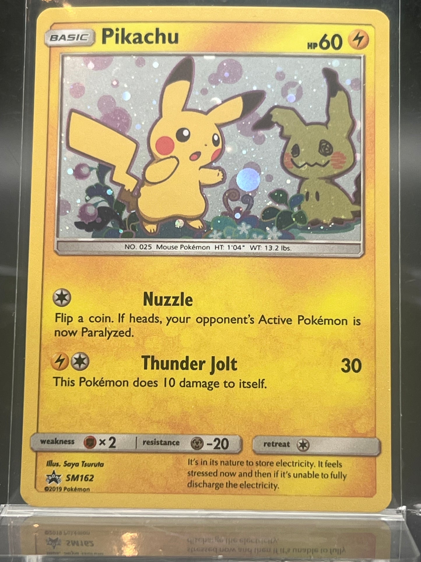 Pikachu SM162 – Sun & Moon Promo – Near Mint (NM) – Pokémon Card – Canada