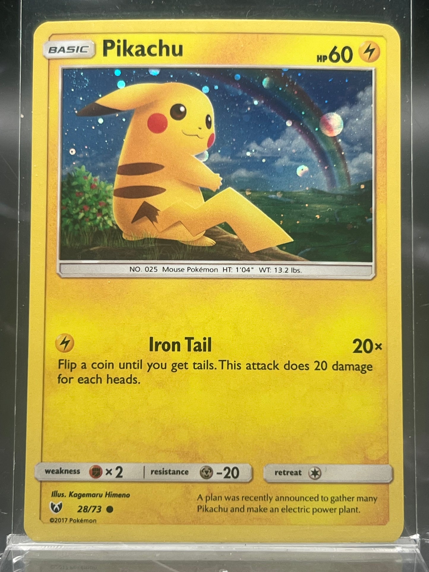 Pikachu #28/73 – Cosmos Holo Promo – Near Mint (NM) – Pokémon Card – Canada