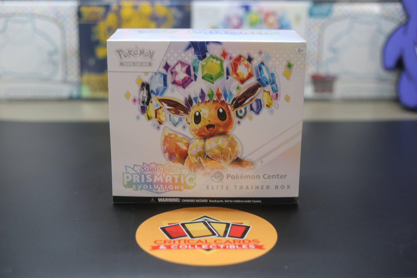 Prismatic Evolutions Pokemon Center Elite Trainer Box (Exclusive) - SV: Prismatic Evolutions (PRE)