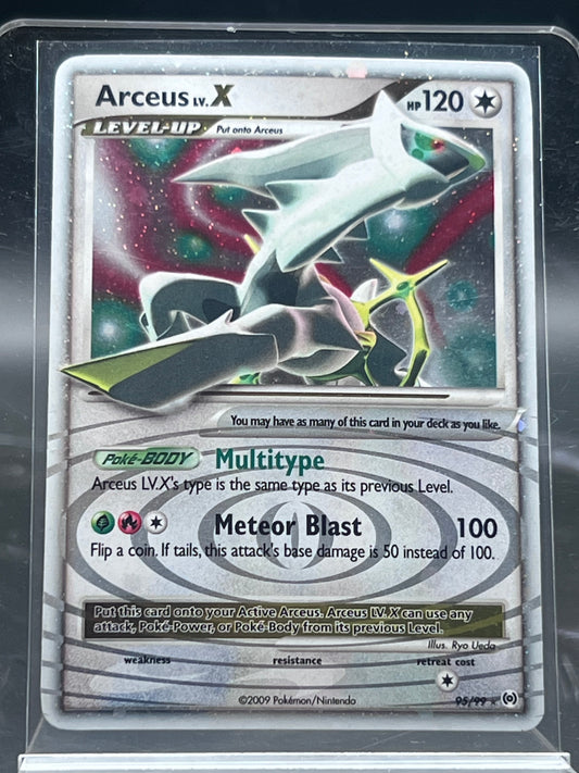 Arceus Lv.X #95/99 – Ultra Rare – Platinum Arceus – Lightly Played (LP) – Pokémon Card – Canada