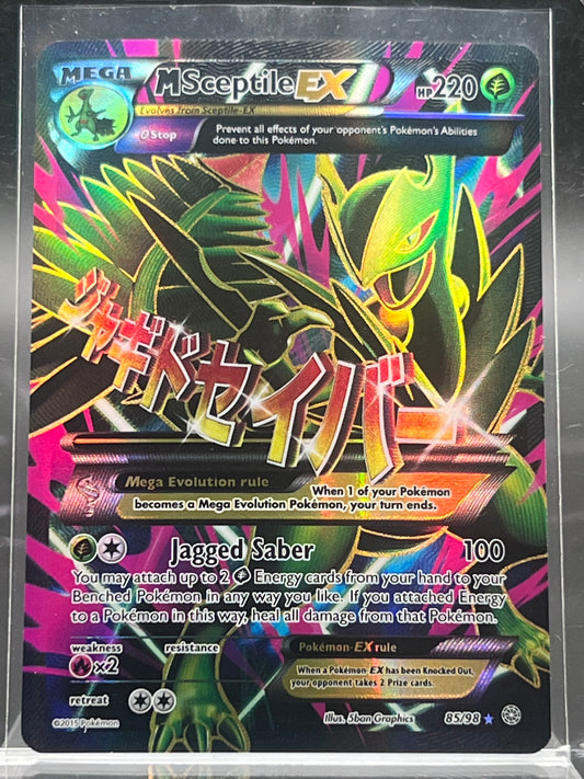 M Sceptile EX Full Art #85 – Ultra Rare – Ancient Origins – Near Mint (NM) – Pokémon Card – Canada