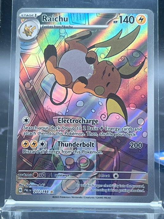 Raichu #211/193 – Illustration Rare – Paldea Evolved – Near Mint (NM) – Pokémon Card – Canada