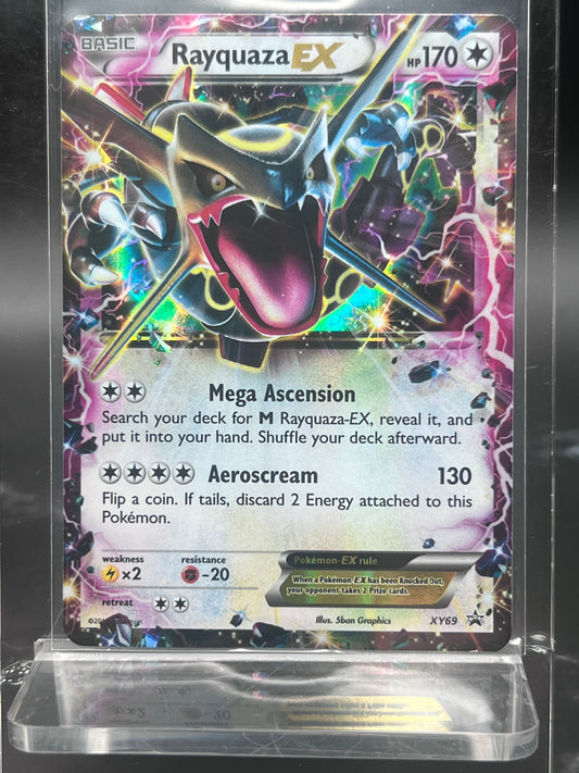 Rayquaza EX Shiny XY69 – XY Promo – Near Mint (NM) – Pokémon Card – Canada
