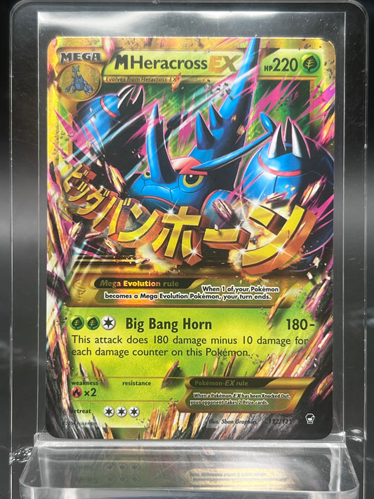M Heracross EX Secret Rare #112 – Furious Fists – Lightly Played (LP) – Pokémon Card – Canada