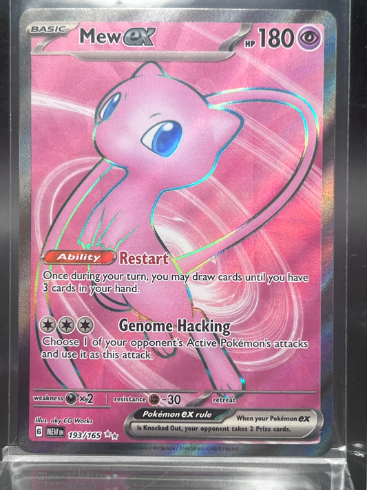 Mew EX #193/165 – Ultra Rare – SV: 151 – Pokémon Card – Canada