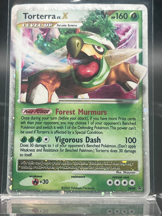 Torterra Lv.X DP09 – Holo Rare – Diamond & Pearl Promo – Moderately Played (MP) – Pokémon Card – Canada