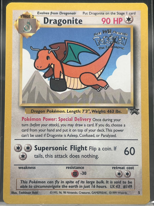 Dragonite Movie Promo #05/53 – WoTC Promo – Near Mint (NM) – Pokémon Card – Canada