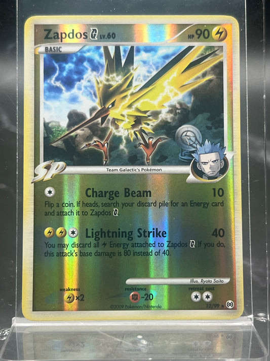 Zapdos G #12/99 – Holo Rare – Platinum Arceus – Near Mint (NM) – Pokémon Card – Canada
