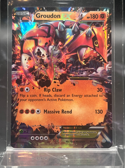 Groudon EX #85 – Ultra Rare – Primal Clash – Near Mint (NM) – Pokémon Card – Canada