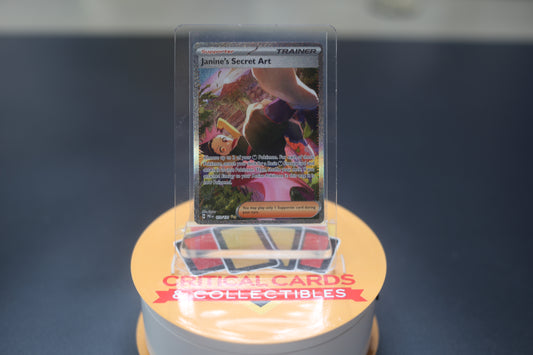 Janine’s Secret Art #173/131 – Prismatic Evolutions (SIR) – Full Art Trainer TCG