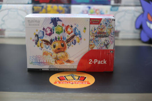 Pokémon Prismatic Evolution Elite Trainer Box + Booster Box Costco Exclusive (English)