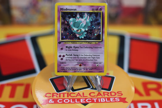 Misdreavus Neo Revelation Holo Rare 11 LP 1st edition
