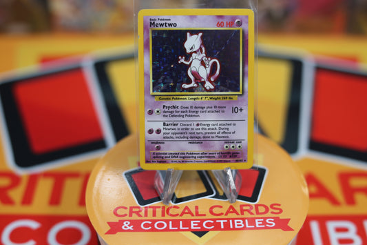 Mewtwo Base Set (Unlimited) Holo Rare 10