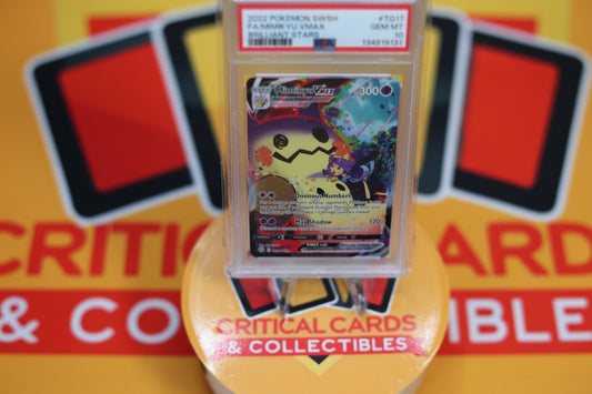 Mimikyu VMAX Brilliant Stars Trainer Gallery Ultra Rare TG17/TG30 PSA 10