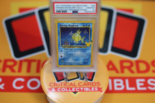 Shining Magikarp Celebrations: Classic Collection 66/64 PSA 10