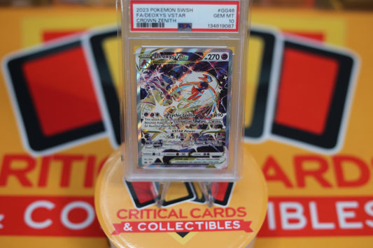 Deoxys VSTAR Crown Zenith: Galarian Gallery Ultra Rare GG46/GG70 PSA 10