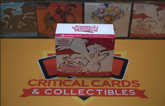 White Flare Pokemon Center Elite Trainer Box