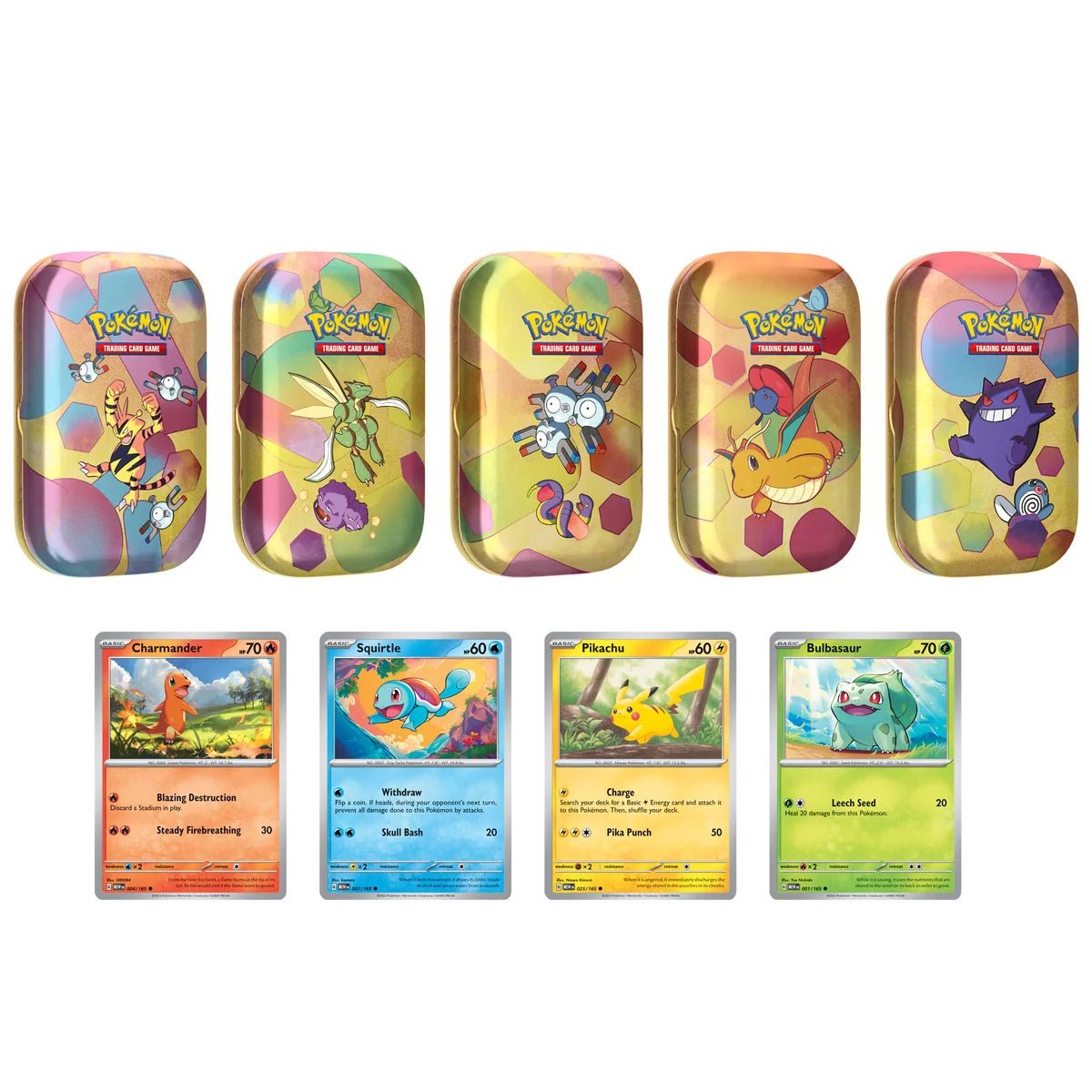 Costco Pokemon Scarlet & Violet 151 Mini Tin 5 - pack (Magneton) - Neo - Miscellaneous Cards & Products - Critical Cards