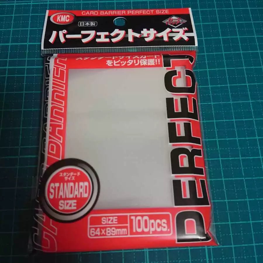 KMC Perfect Fit Trading Card Soft Sleeve Standard Size 100 - Critical Cards