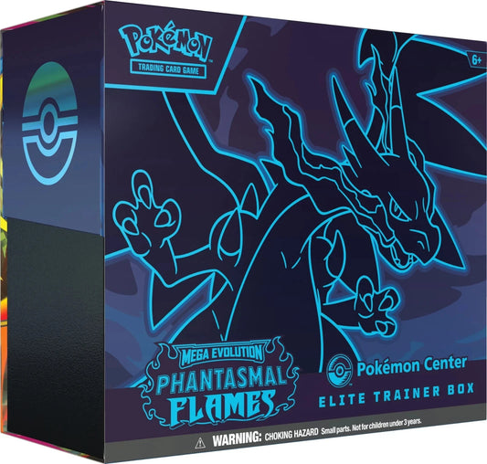 Phantasmal Flames Pokemon Center Elite Trainer Box PRE-ORDER